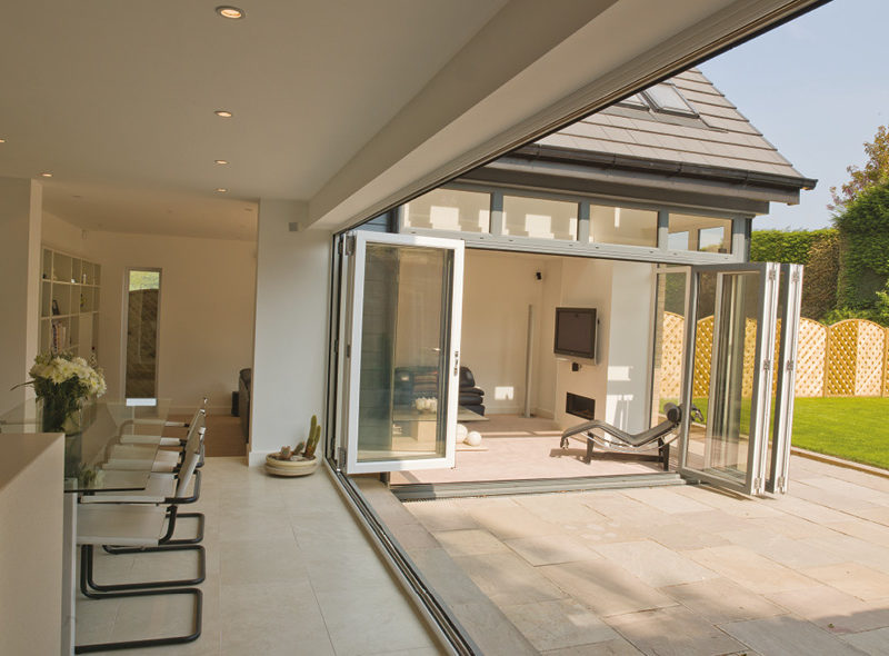 Bi-Fold Doors – Agate Grey