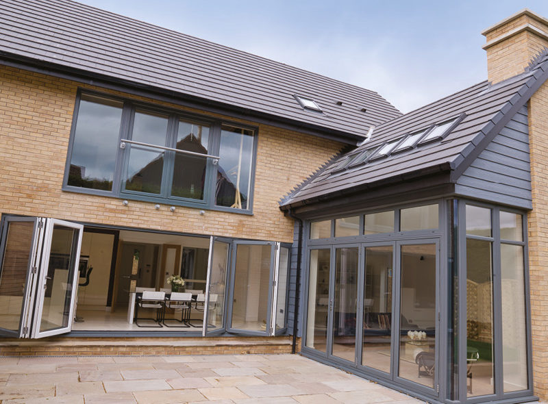 Bi-Fold Doors – Anthracite