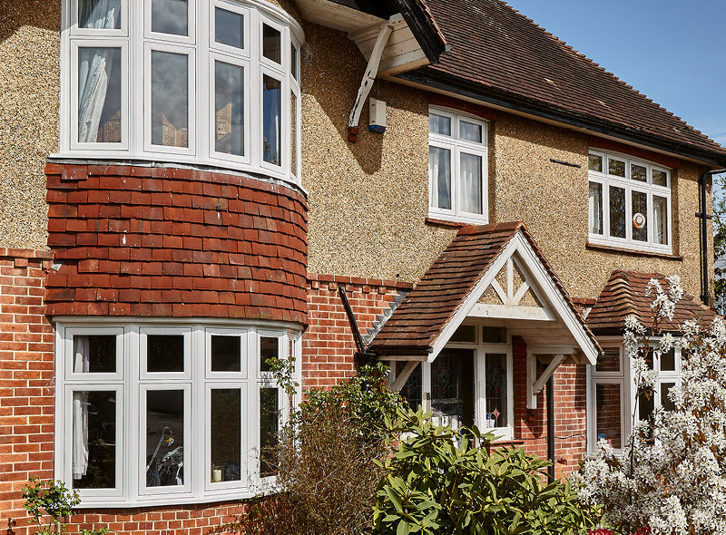 Bow Windows – Flush Sash