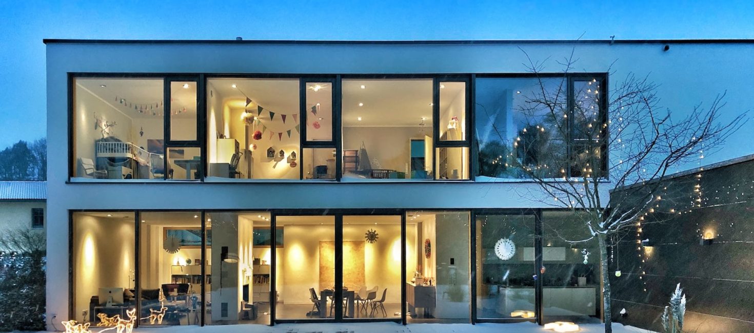 Smart windows in a smart home